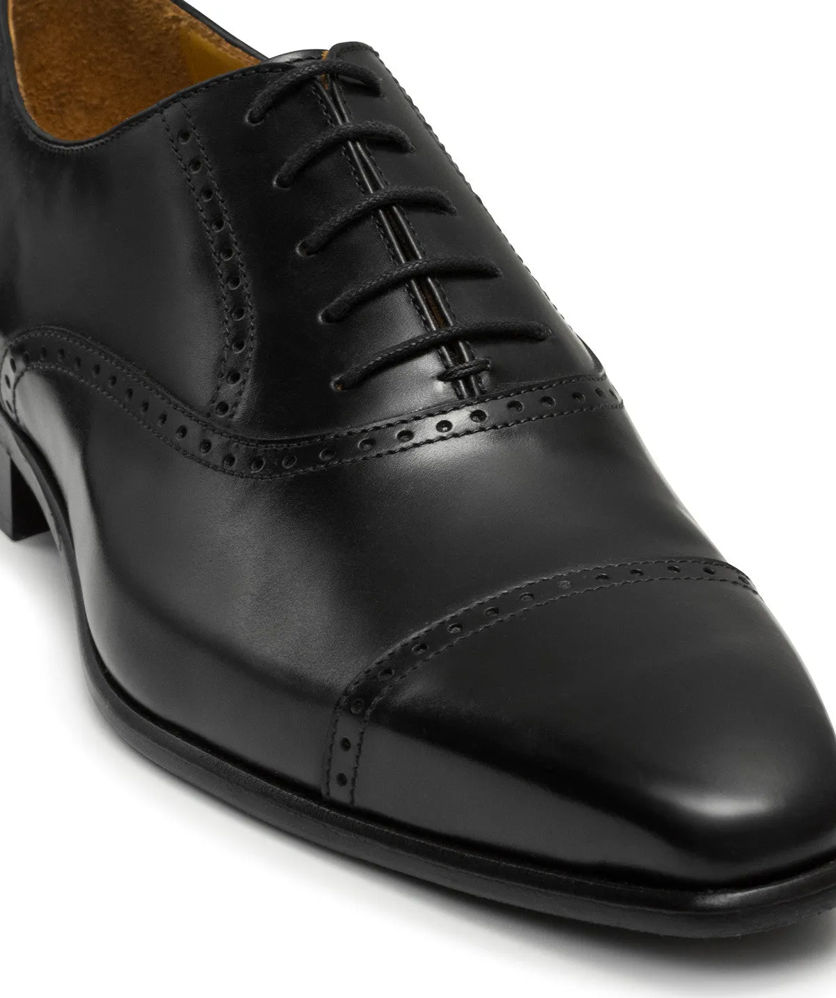 Finsbury Pharel oxford schoenen zwart boxcalf leer