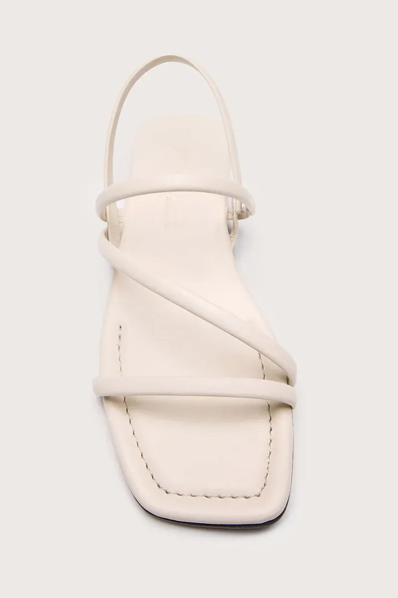 Bryan Stepwise Roma sandalen ivory enkelband