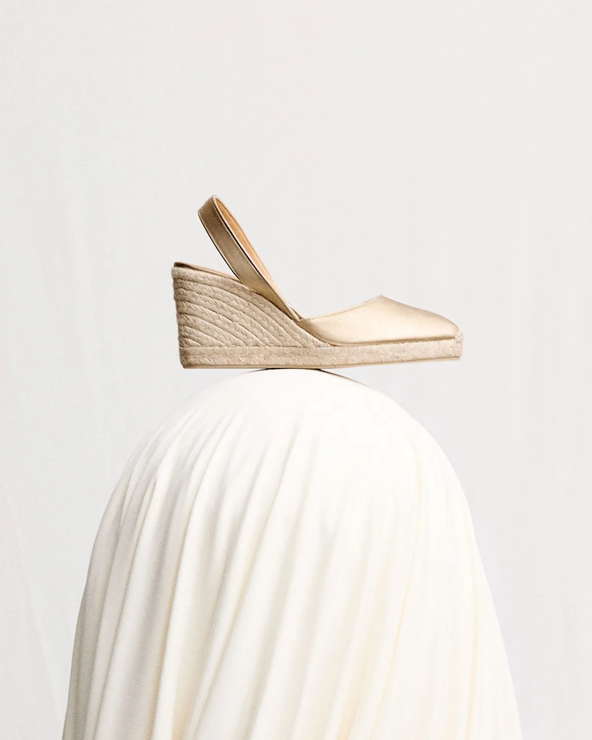 Castaner Carissa 8/118 espadrilles goud metallic leer