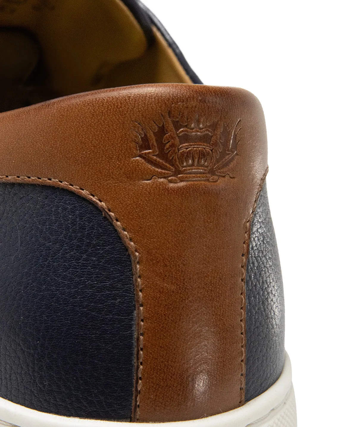Finsbury Murphy sneakers navy generfd leer Strobel