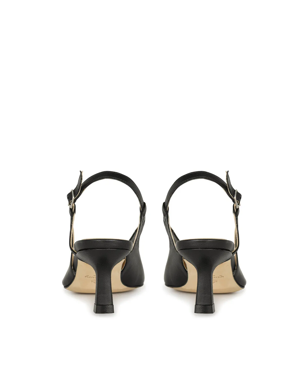 Finsbury Capri pumps zwart leer met foamzool