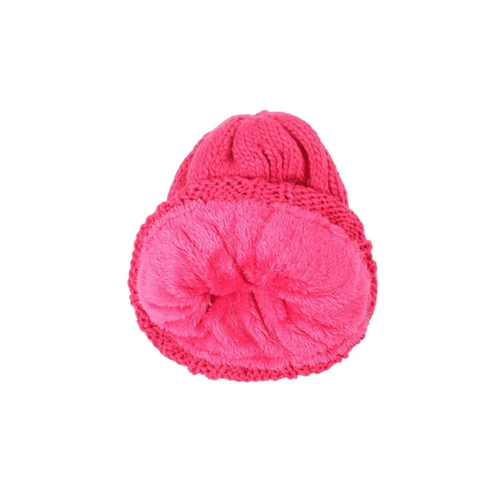 Donelli Alberta muts rose gebreid