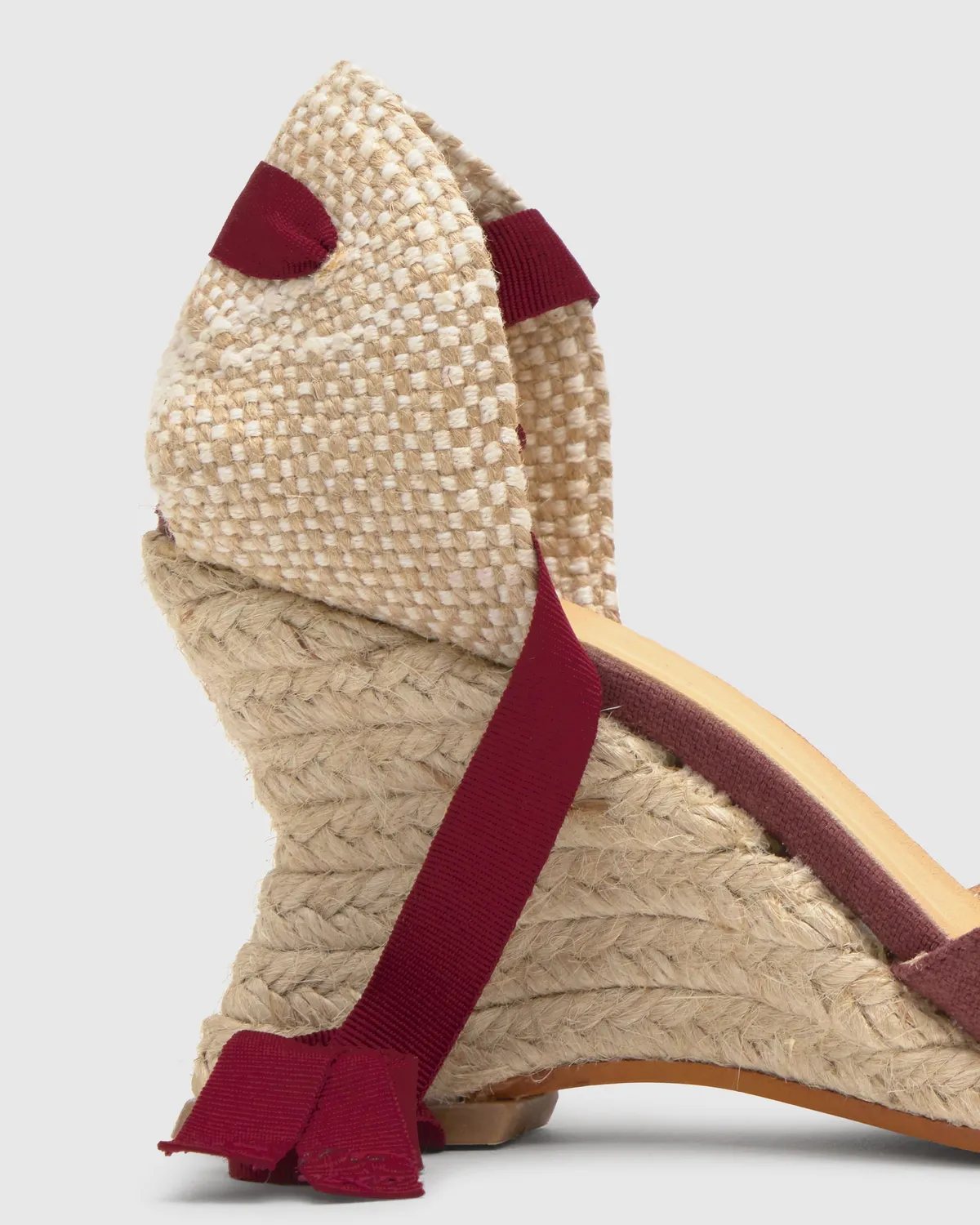Castaner Jud 300 espadrilles vino linnen 8cm