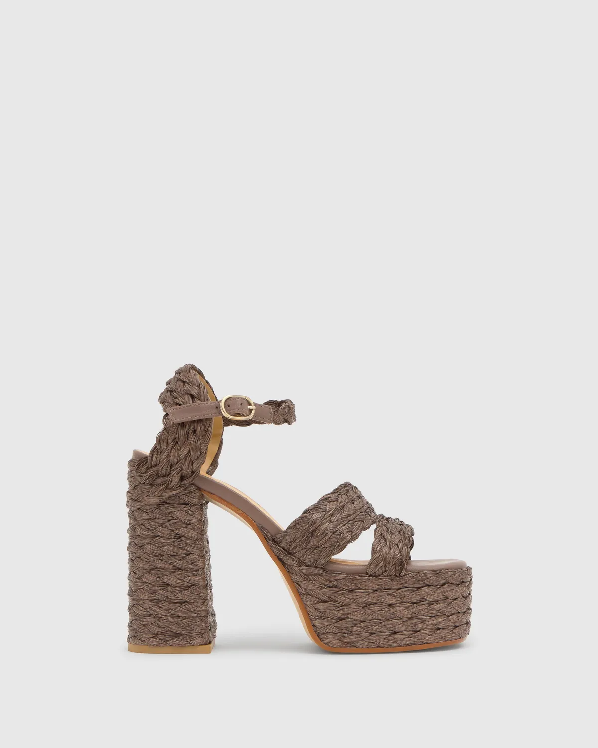 Castaner Fresa/258 sandaal taupe raffia 13 cm