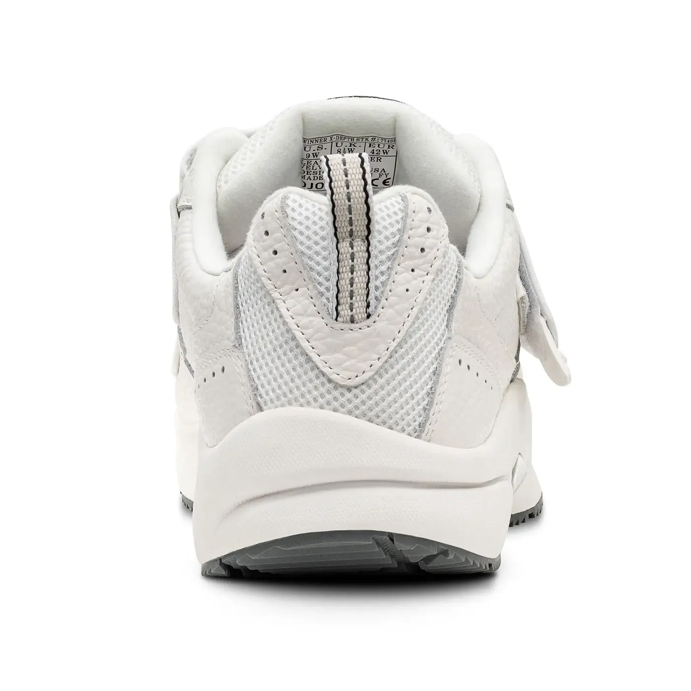 Dr. Comfort Winner X heren sportschoen leer extra diep