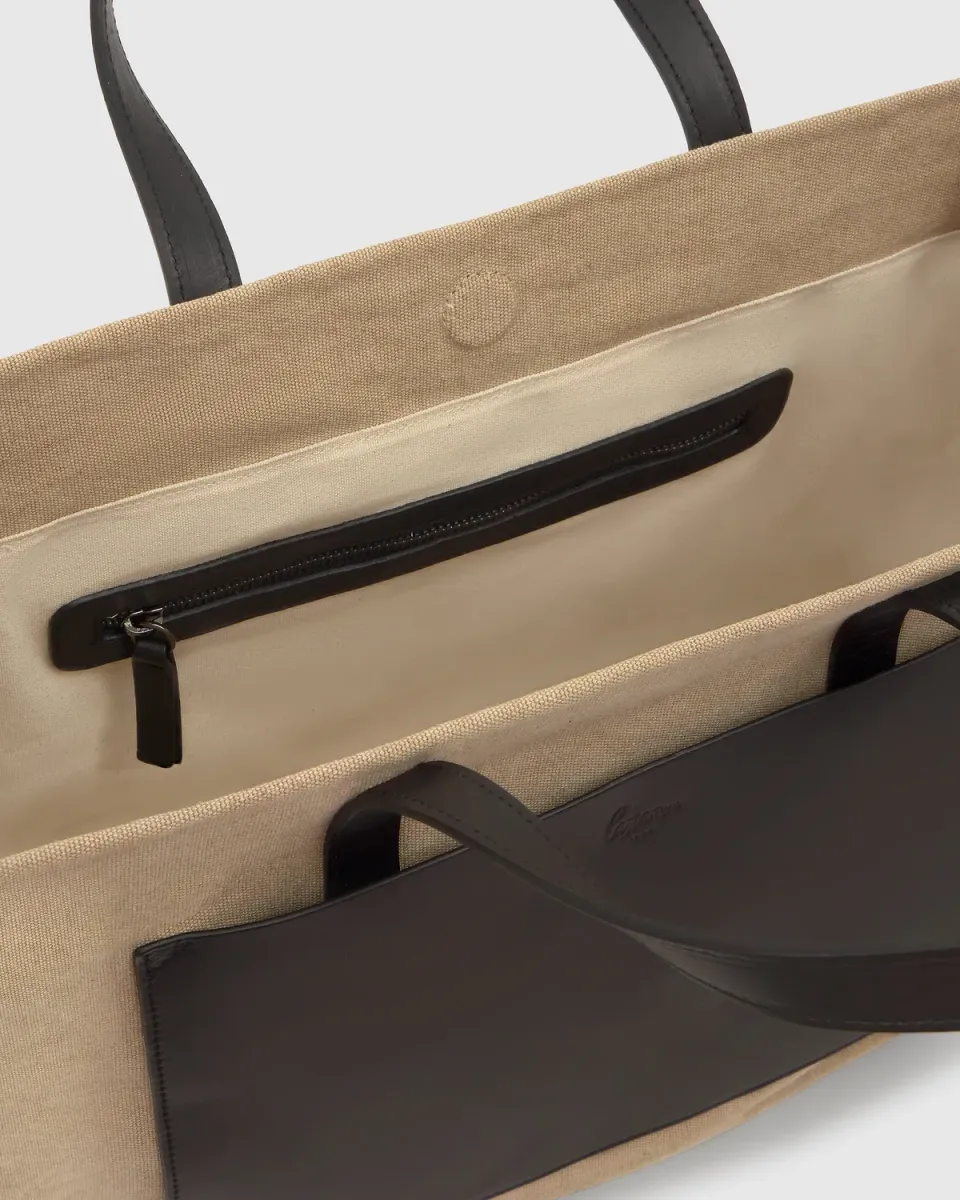 Castaner B. Barna 261 shopper zwart canvas