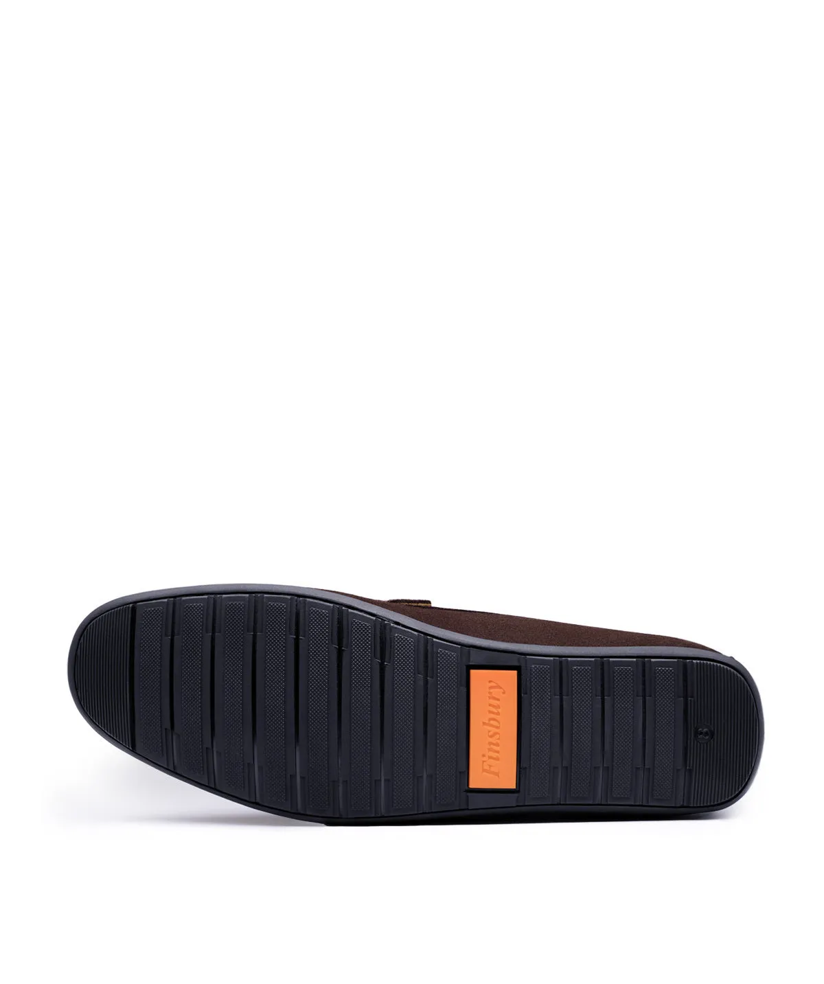 Finsbury Dandy bruine suède loafer heren