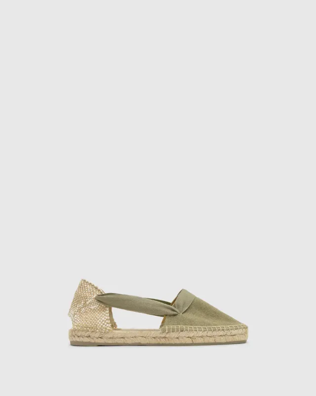 Castaner Kaia 002 espadrilles laurel groen canvas