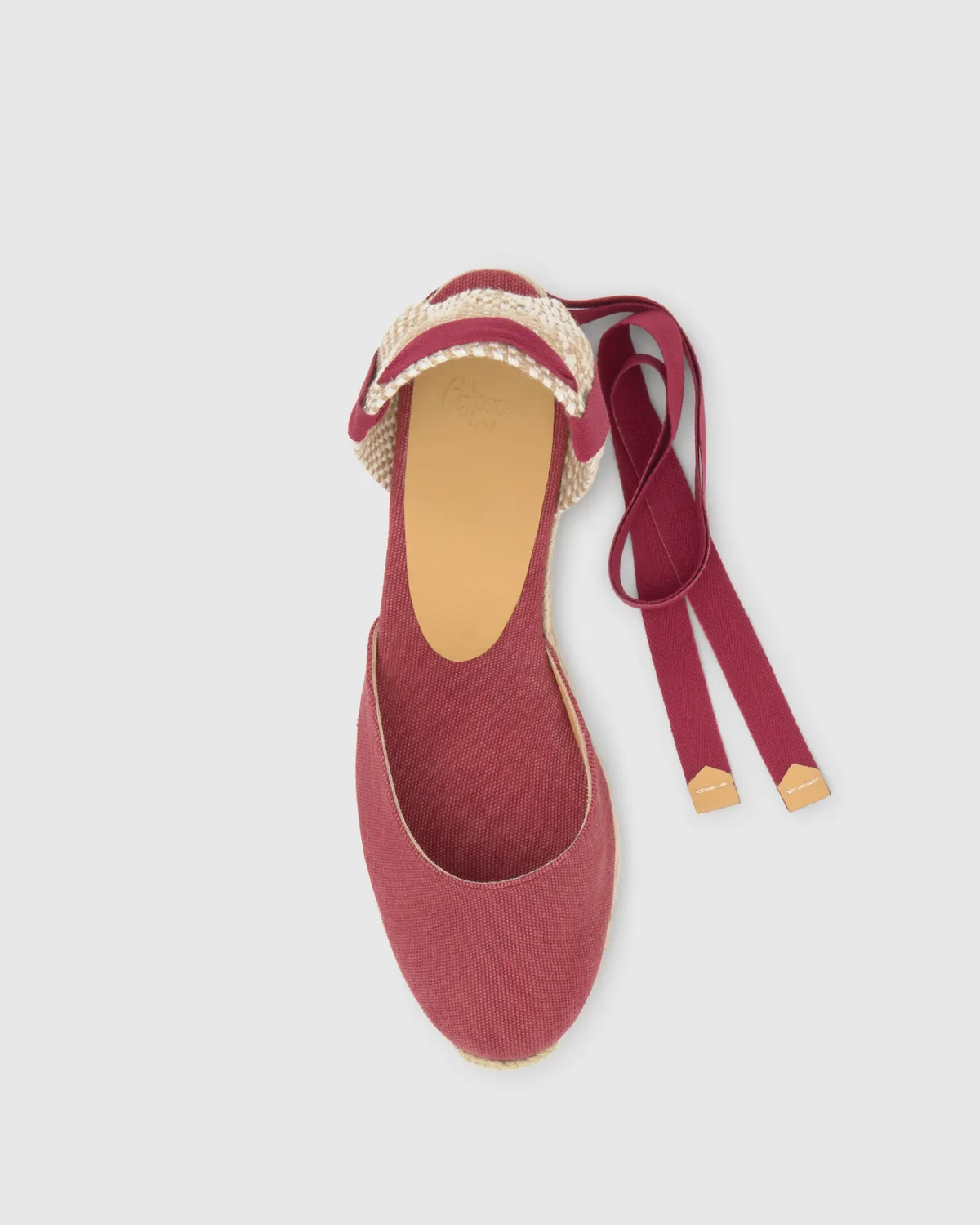 Castaner Carina 6 002 espadrilles merlot katoen