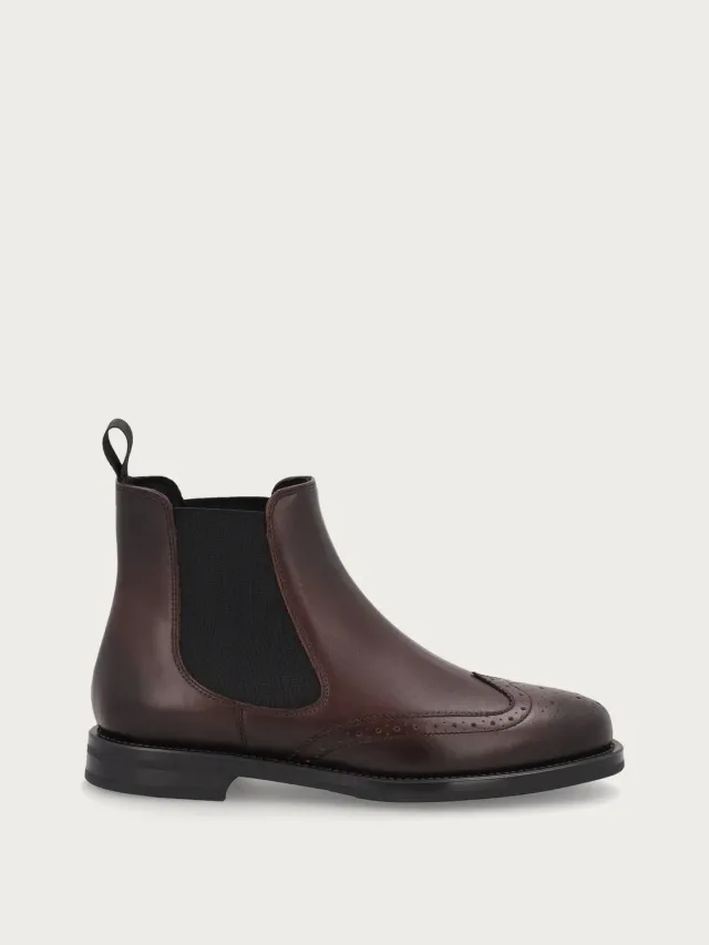 Frau Verona Beatle boots bruin leer dames