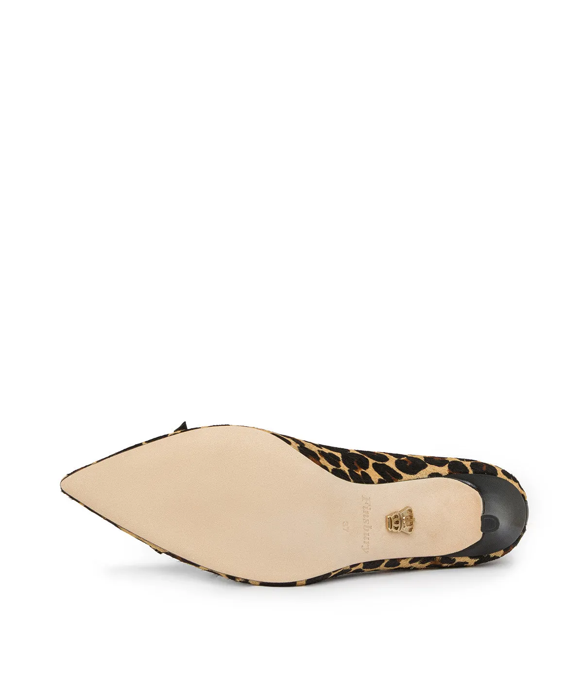 Finsbury Adyson pumps luipaard leer beige