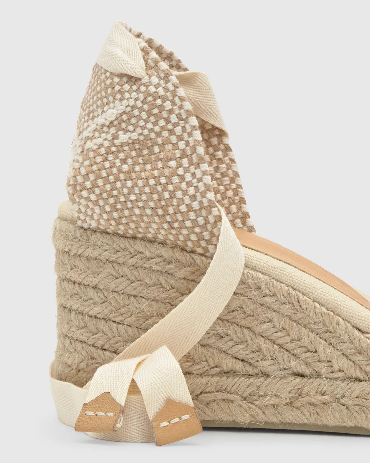 Castaner Chiara/6/001 espadrilles ivory veter