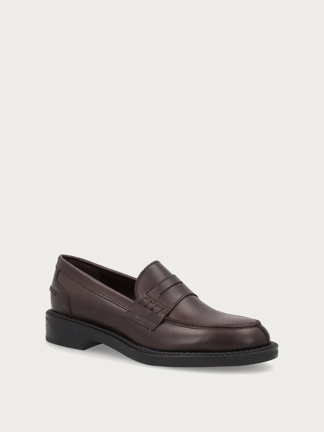 Frau Verona varsity loafers bruin leer