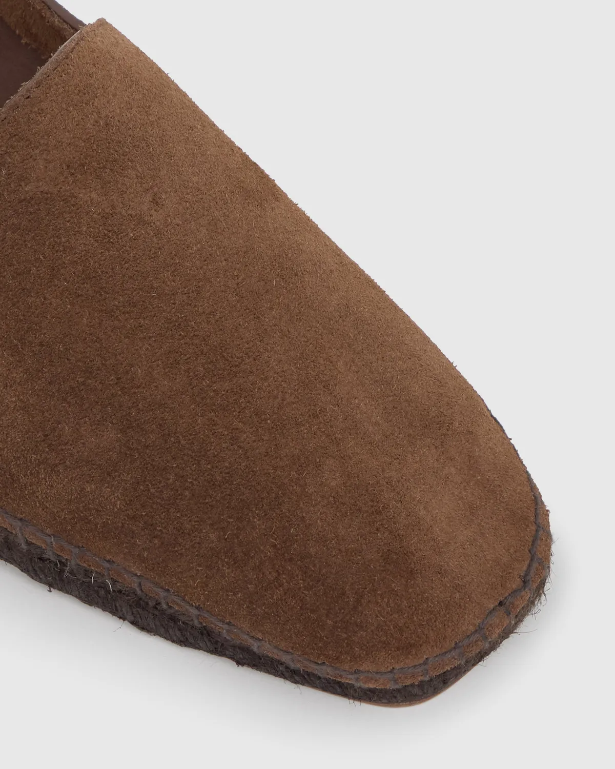 Castaner Piero C/269 heren espadrilles bruin suède plat