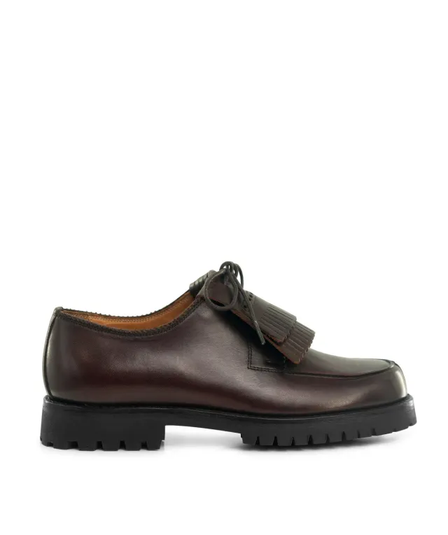 Finsbury Leonie derby bruin leer