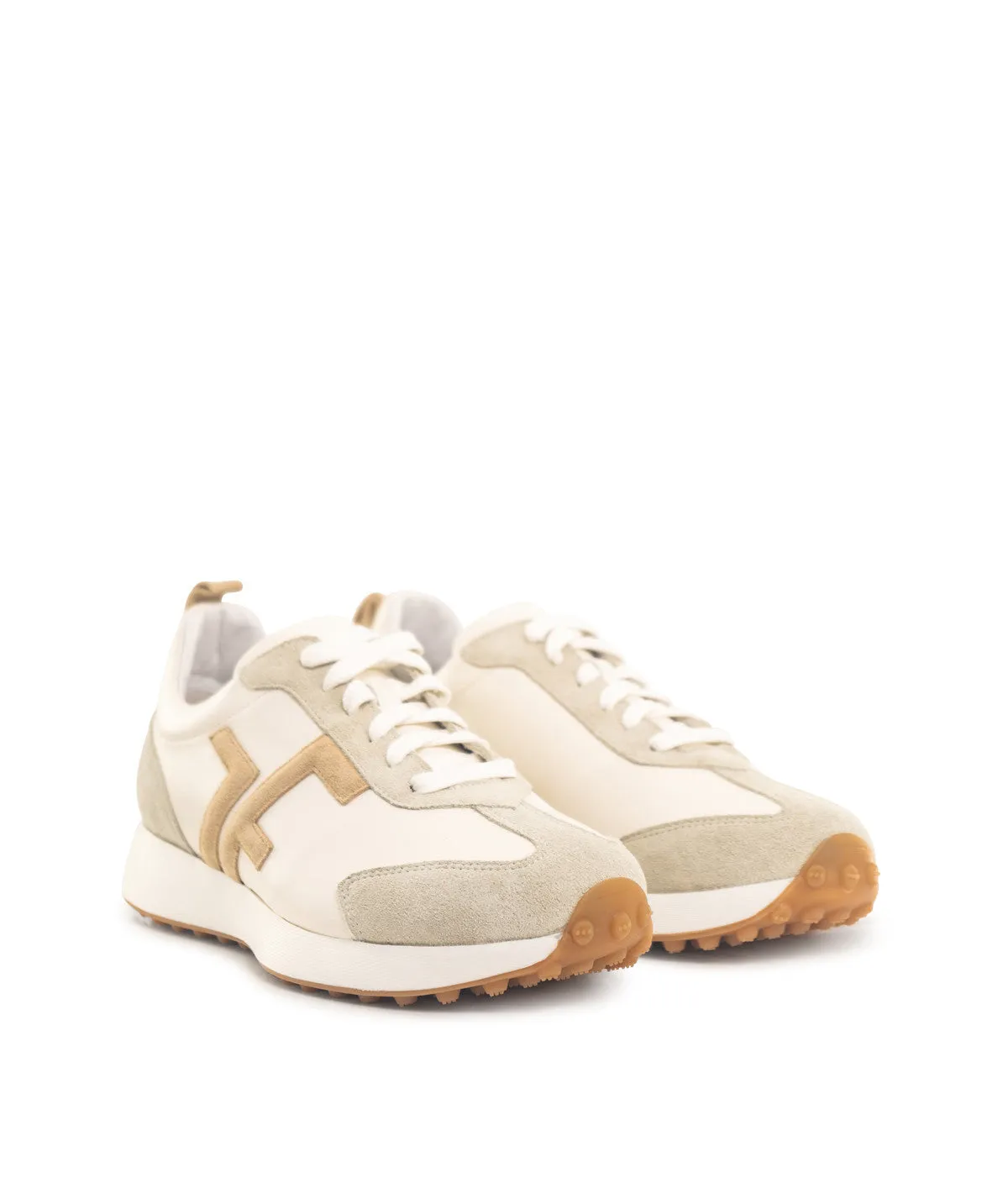 Finsbury Kate sneakers beige leer dames