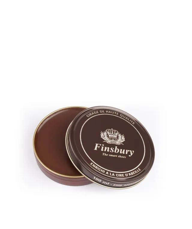 Finsbury schoencrème lichtbruin bijenwas