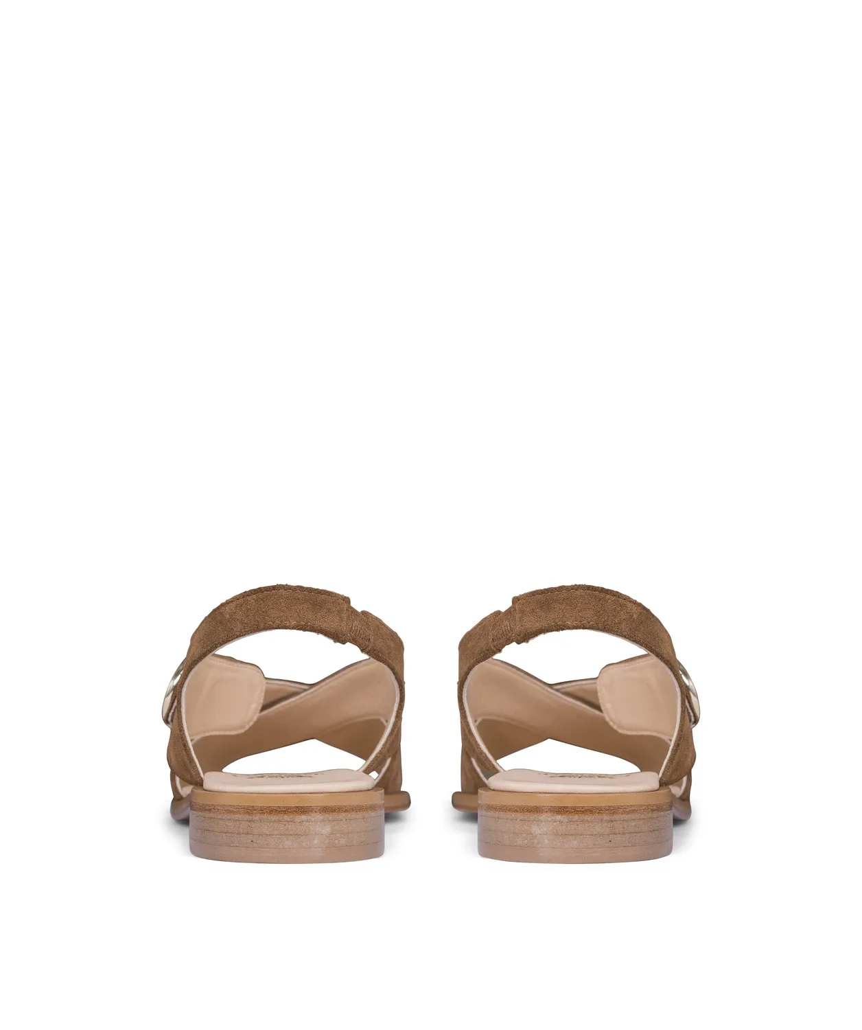 Finsbury Colette Hazelnut sandalen lichtbruin leer