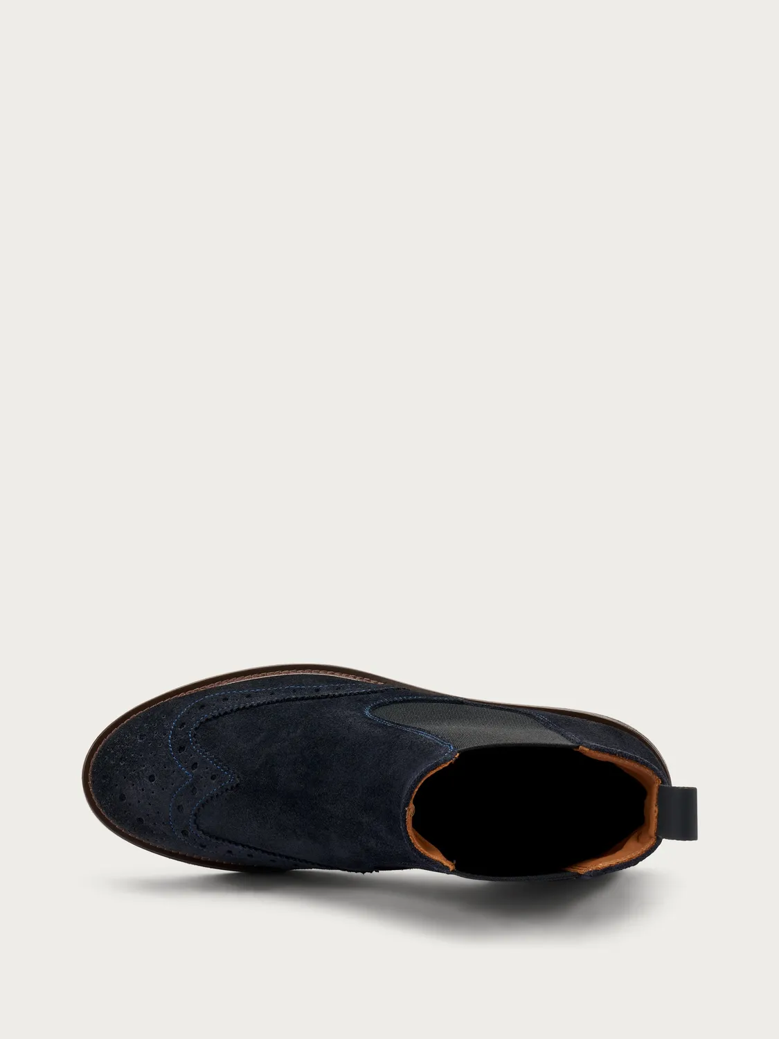 Frau Verona chelsea boots blauw suède dames