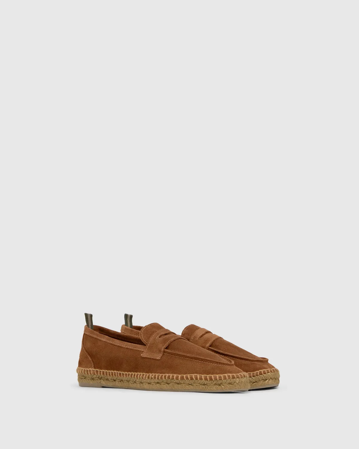 Castaner Nacho T 186 espadrilles cognac leer