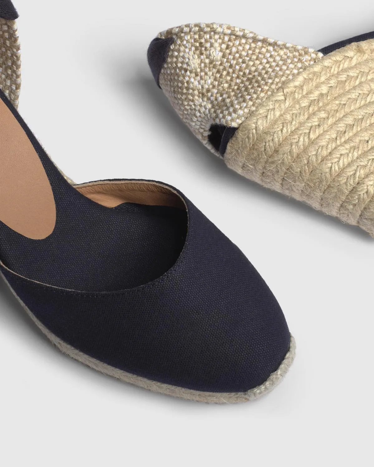 Castaner Carina/8/001 espadrille blauw katoen