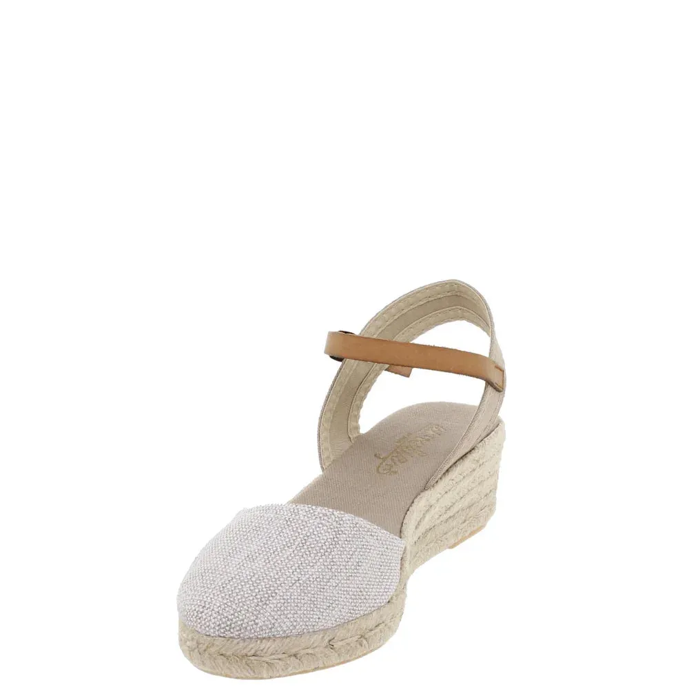 Donelli 223 espadrilles zilver stof