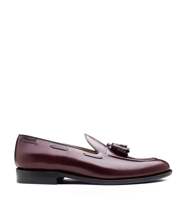Finsbury Olden loafer bordeaux leer glad
