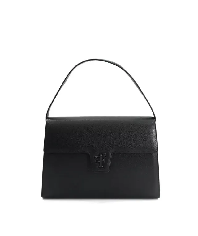 Finsbury FF35 leren tas zwart genбрид generfd 13 inch laptop