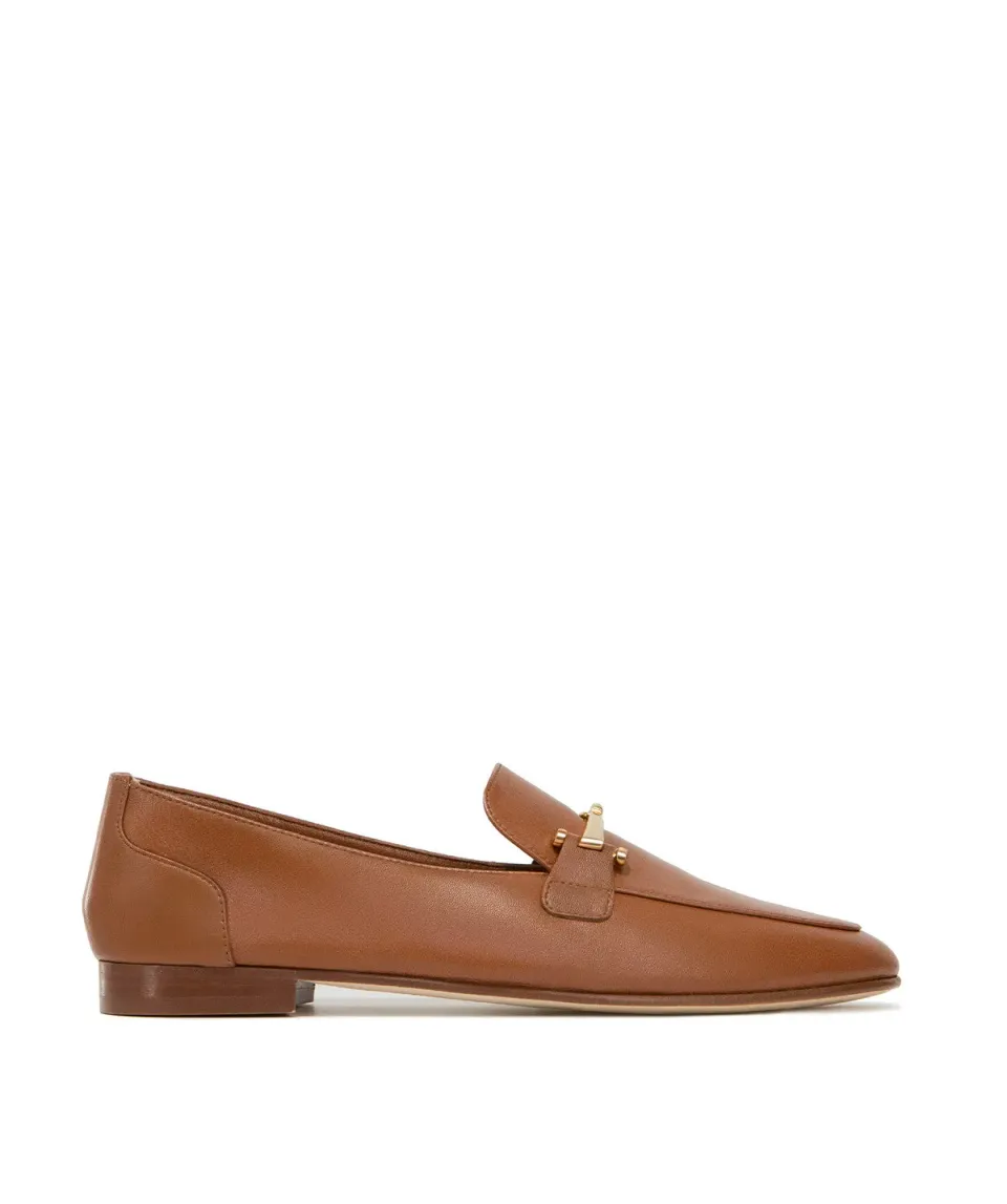 Finsbury Amelie loafers cognac leer dames bit