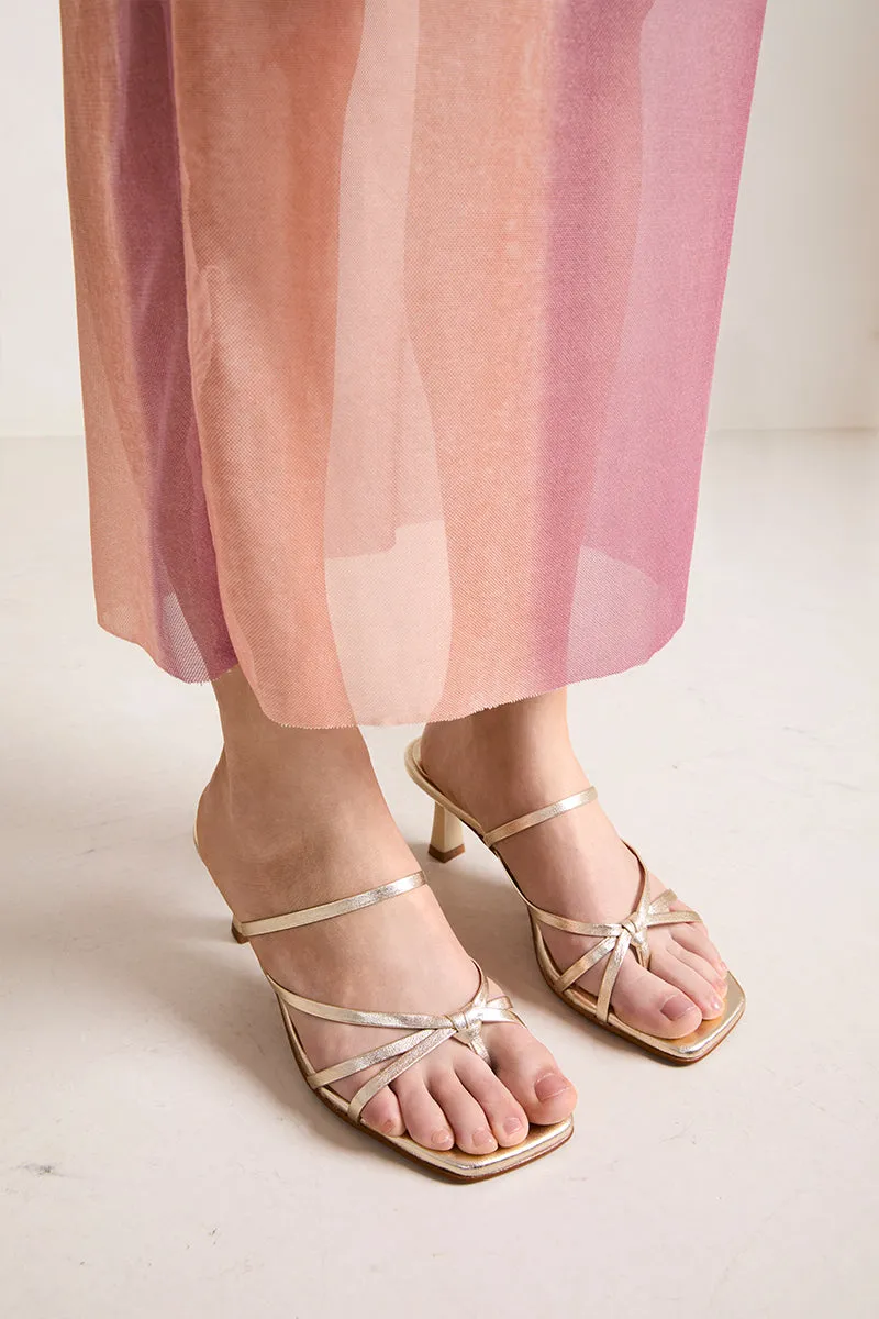 Bryan Stepwise Manila sandalen pearl beige hak
