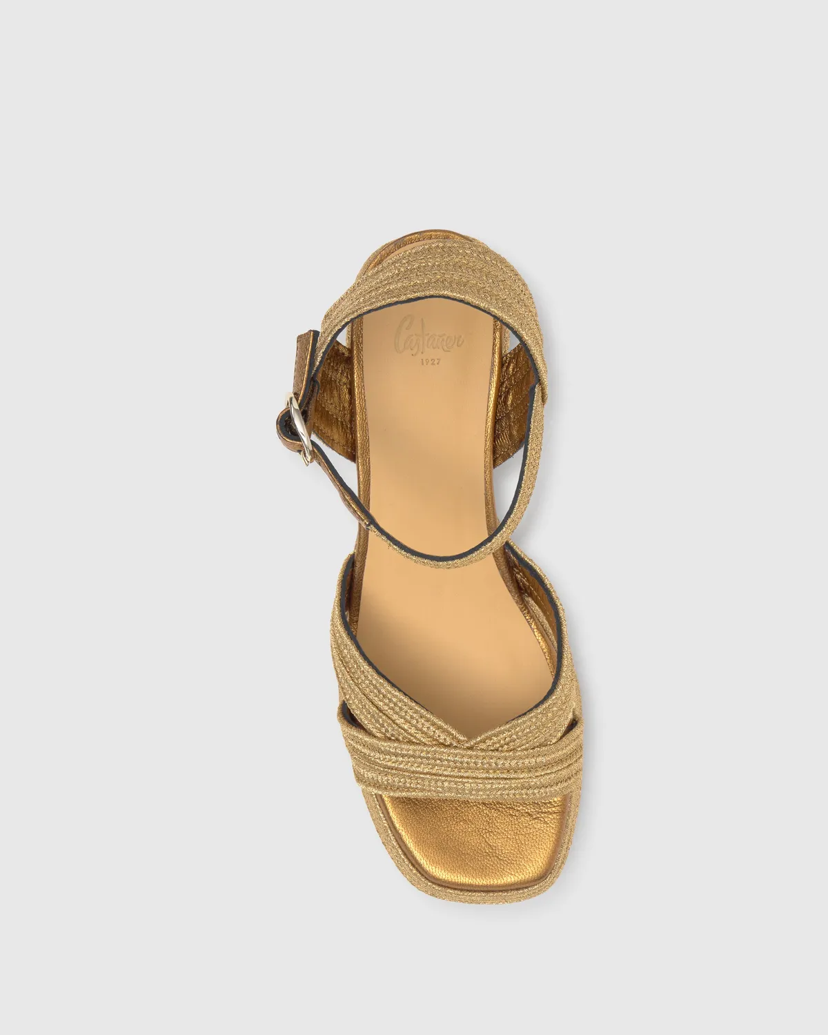 Castaner Vallita 142 sandalen Oudgoud metallic