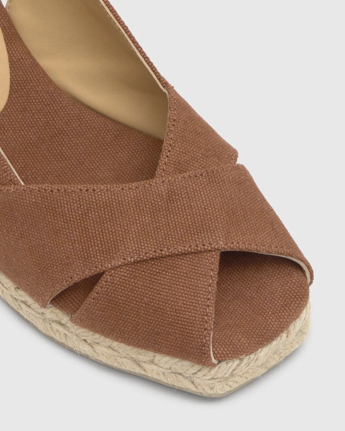 Castaner Diana 6/002 espadrilles pecan canvas