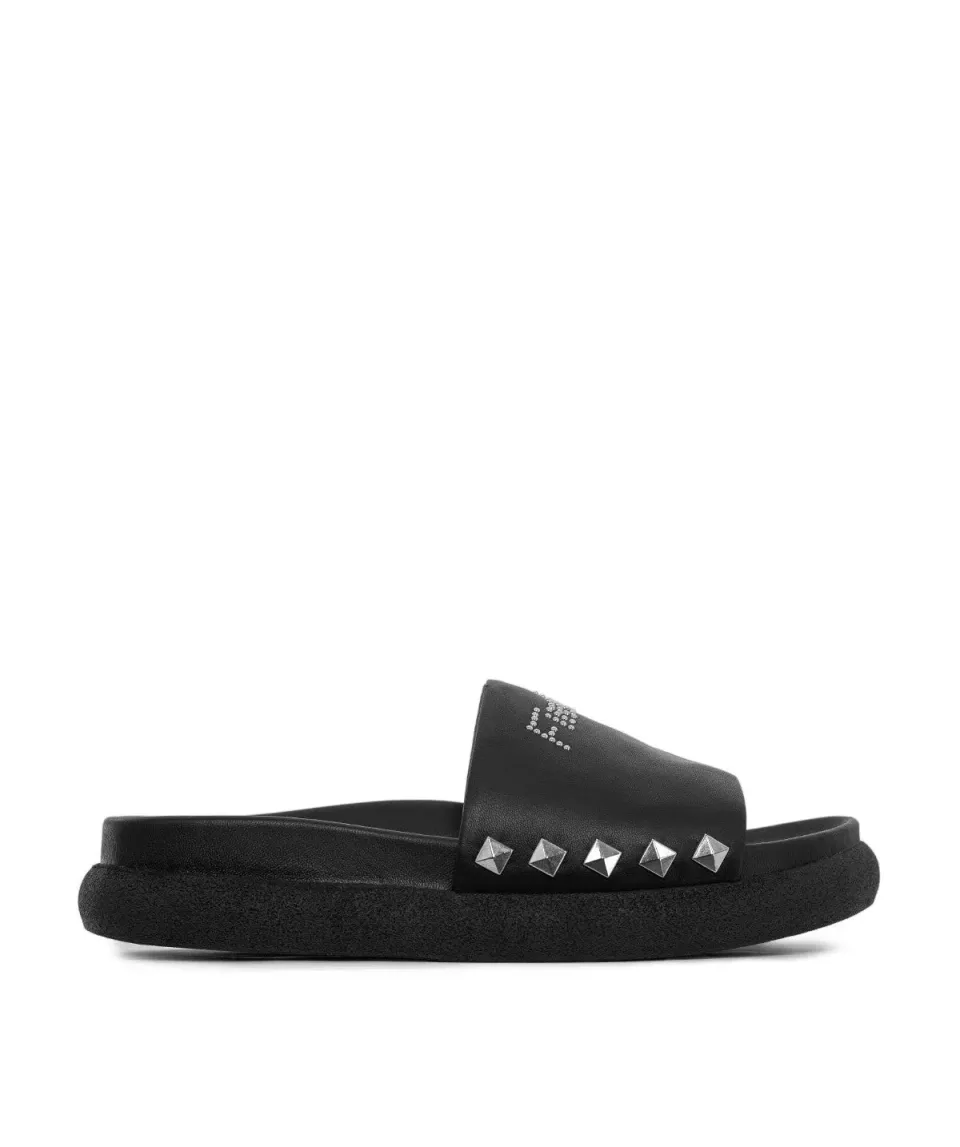 Finsbury Olympe sandalen zwart zilver dames