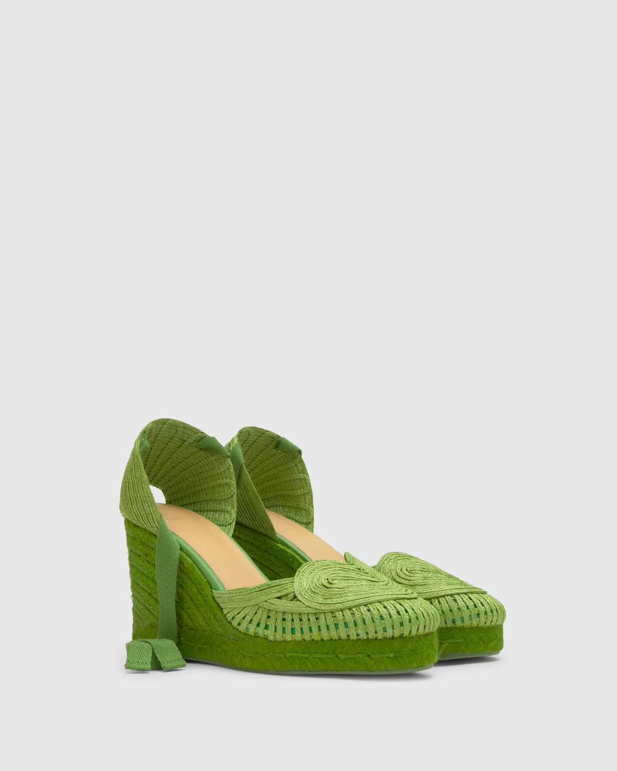 Castaner Cacia C 8 302 espadrille groen raffia