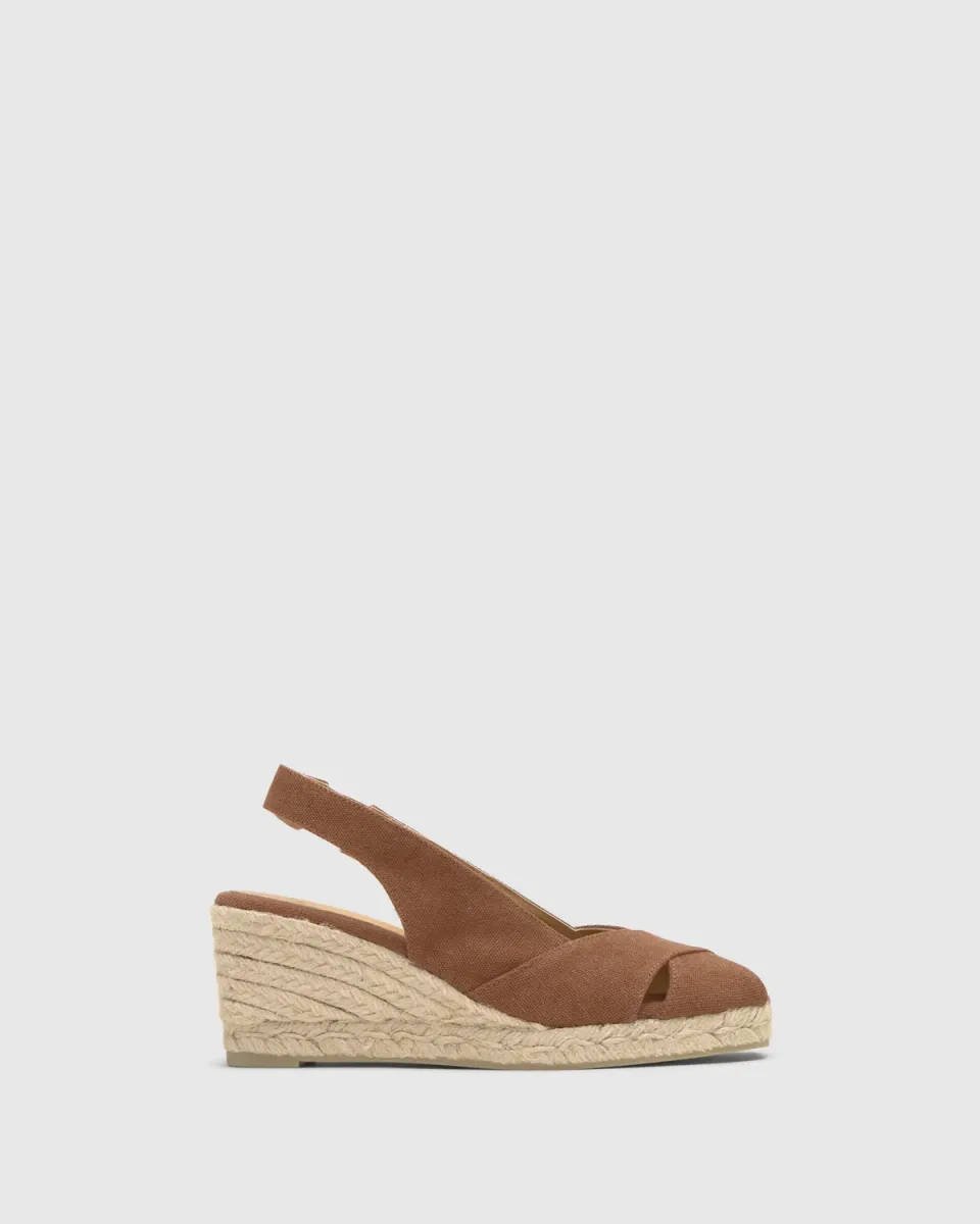 Castaner Diana 6/002 espadrilles pecan canvas