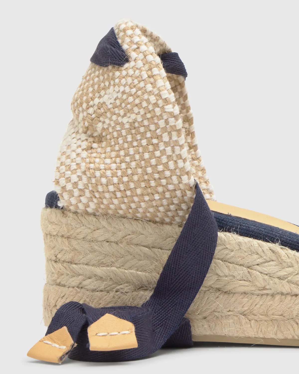 Castaner Carina 3 002 espadrille oxford katoen 5cm