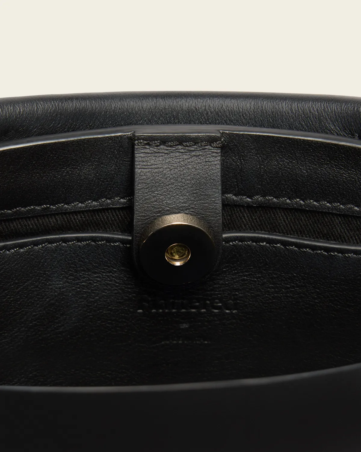 Flattered Hedda Mini Handbag Leather Black handtas leer