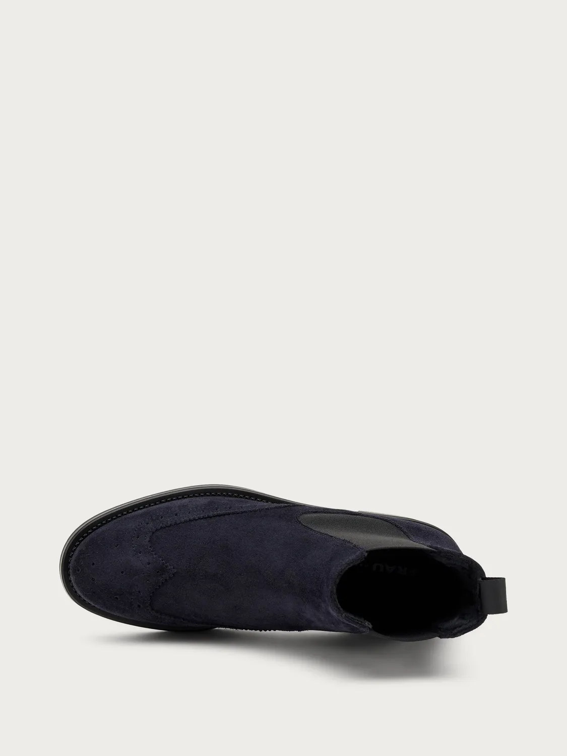 Frau Verona blauwe suède chelsea boots dames