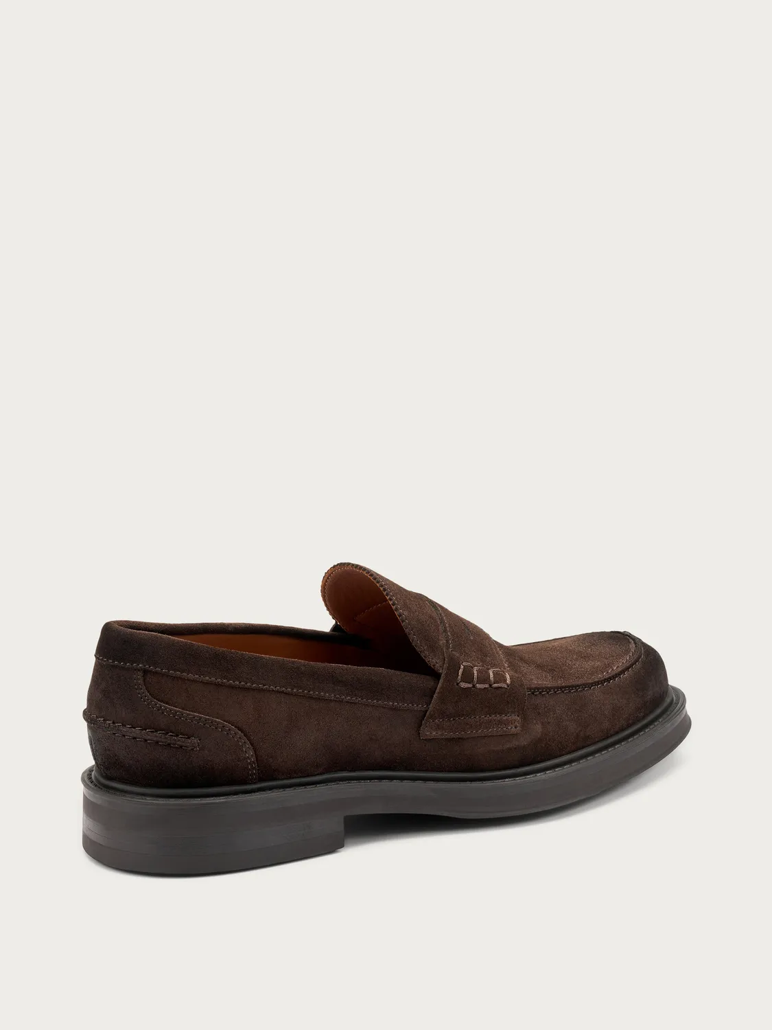 Frau Verona varsity loafers suède bruin heren