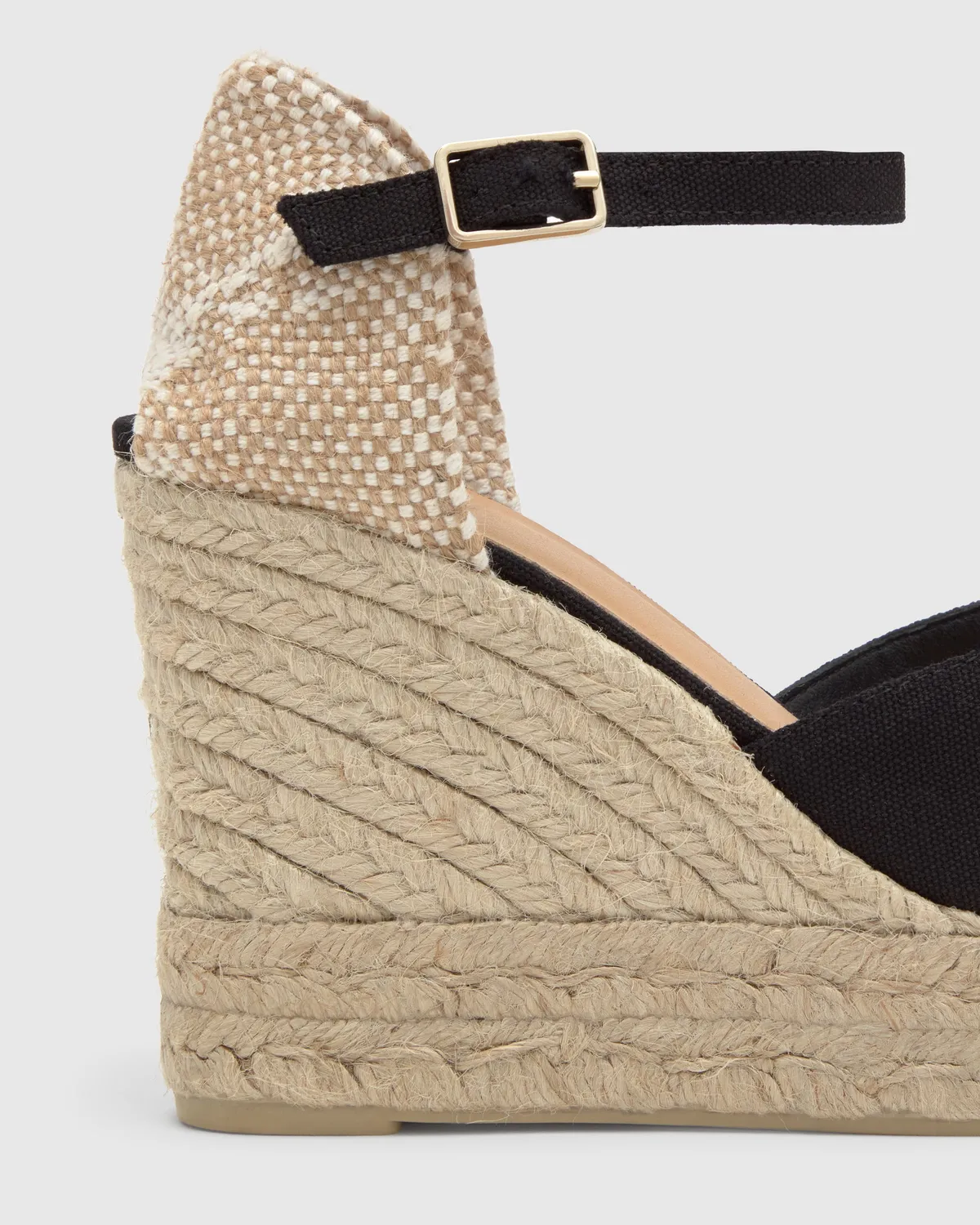 Castaner BIANCA/8ED/001 sandalen zwart 11 cm