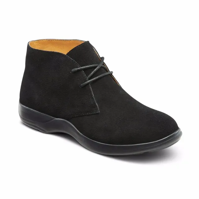 Dr. Comfort Cara enkellaars suede dames veter chukka