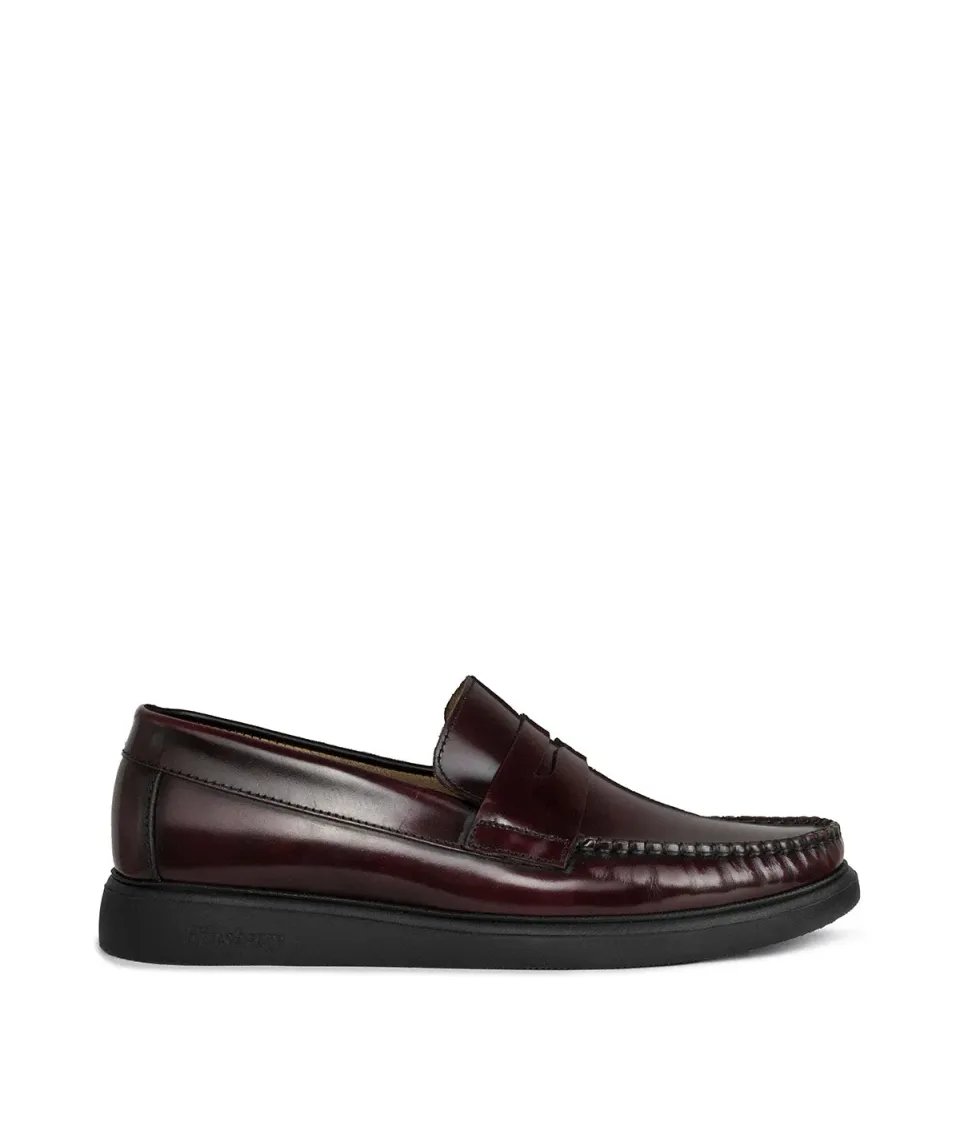 Finsbury Eduardo loafers bordeaux glad leer