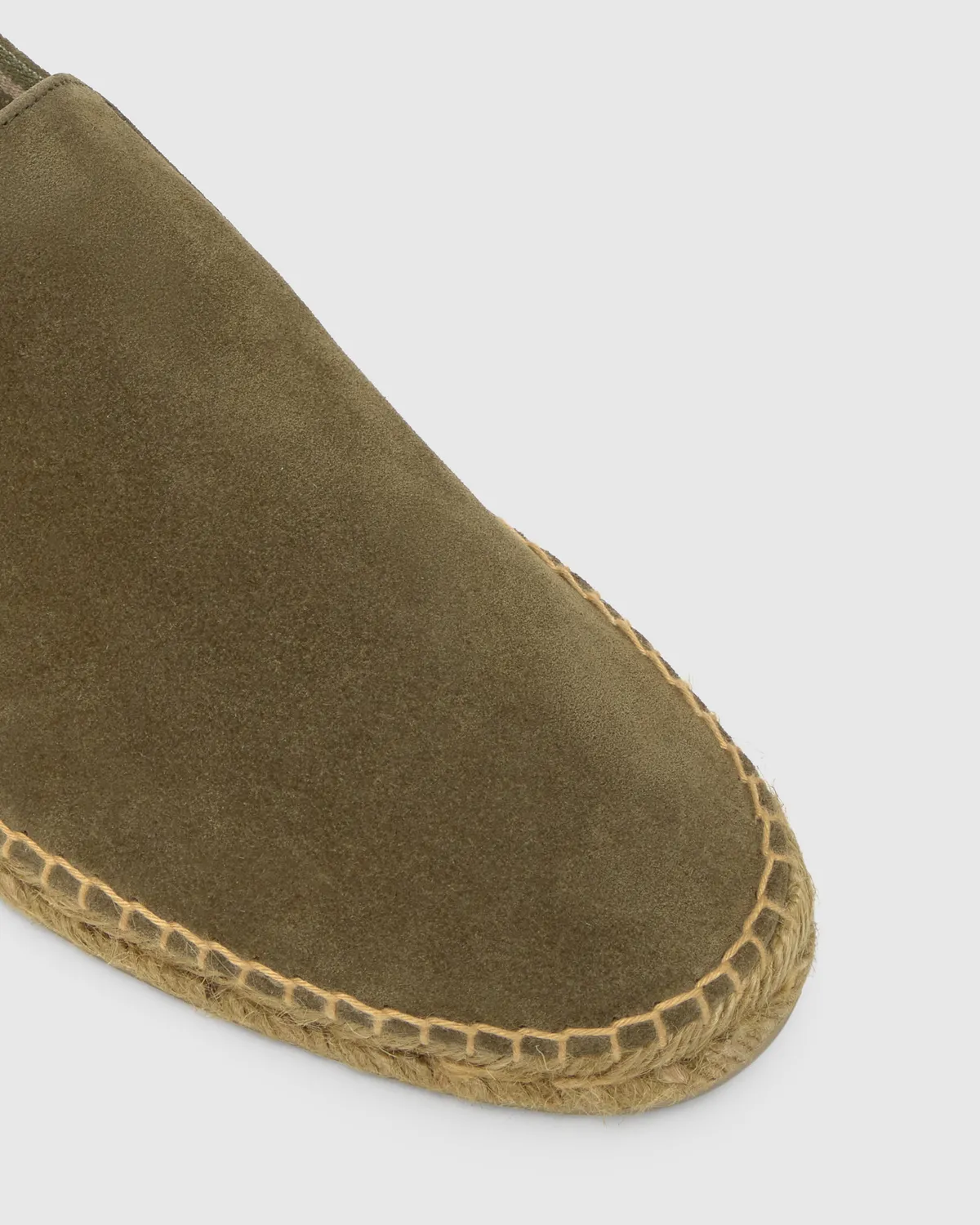 Castaner Joel T/186 espadrilles bosgroen – suède instapper