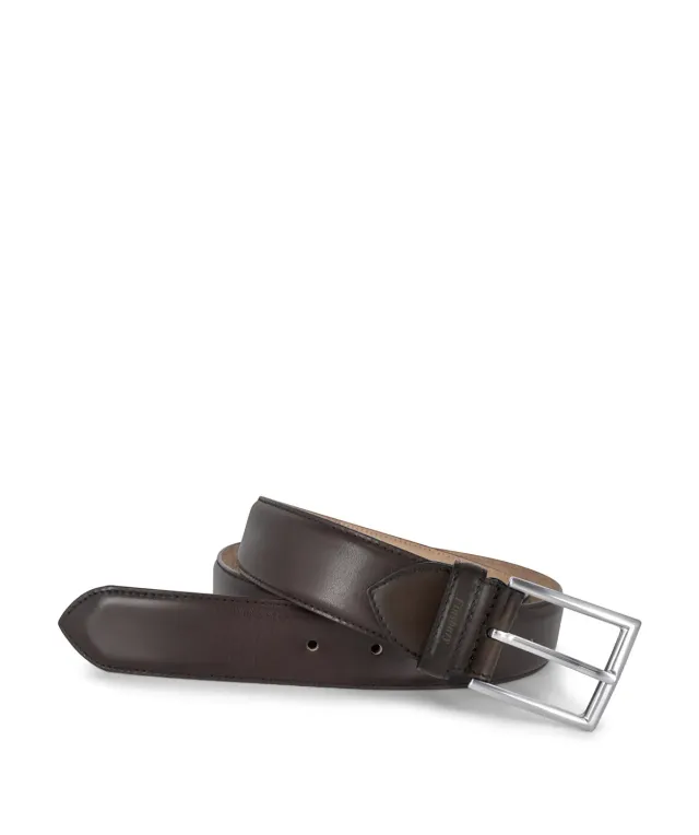 Finsbury Riem Heren Donkerbruin Leer 100