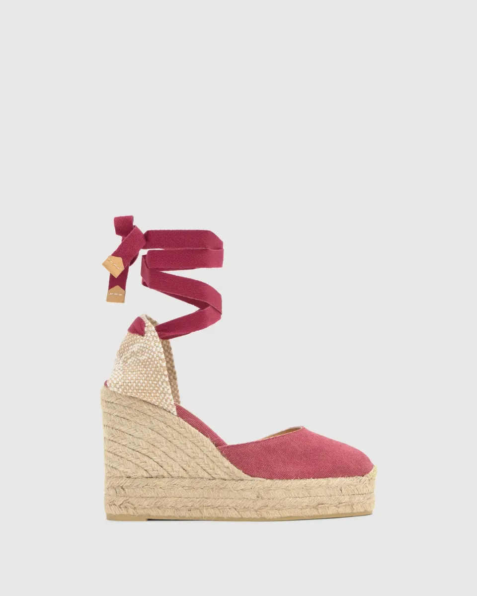 Castaner Carina/8ED/002 espadrilles merlot canvas