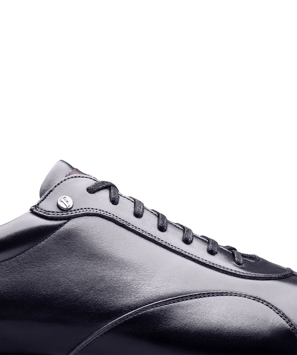 Finsbury Copan zwarte sneaker heren 7-gaats