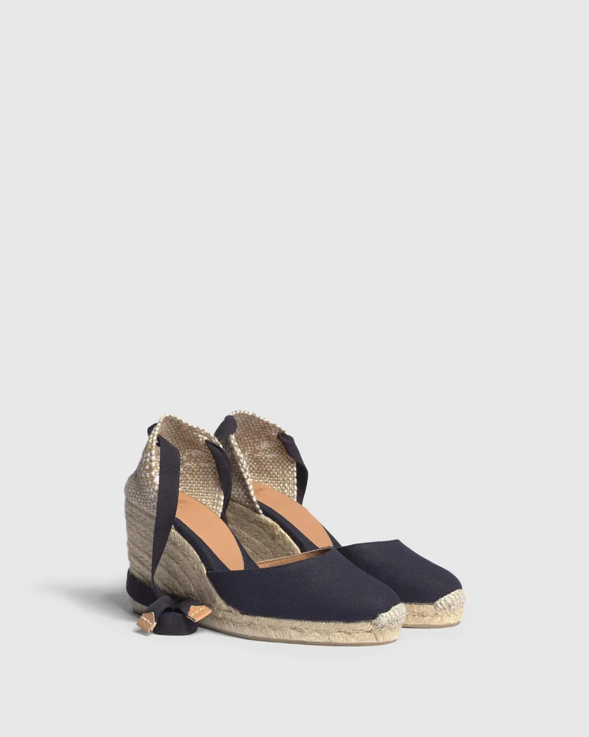 Castaner Carina/8/001 espadrille blauw katoen