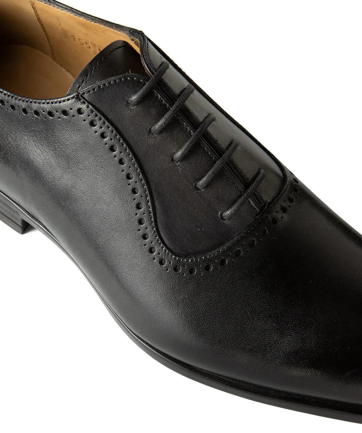 Finsbury Kenwood Oxford schoenen zwart kalfsleer