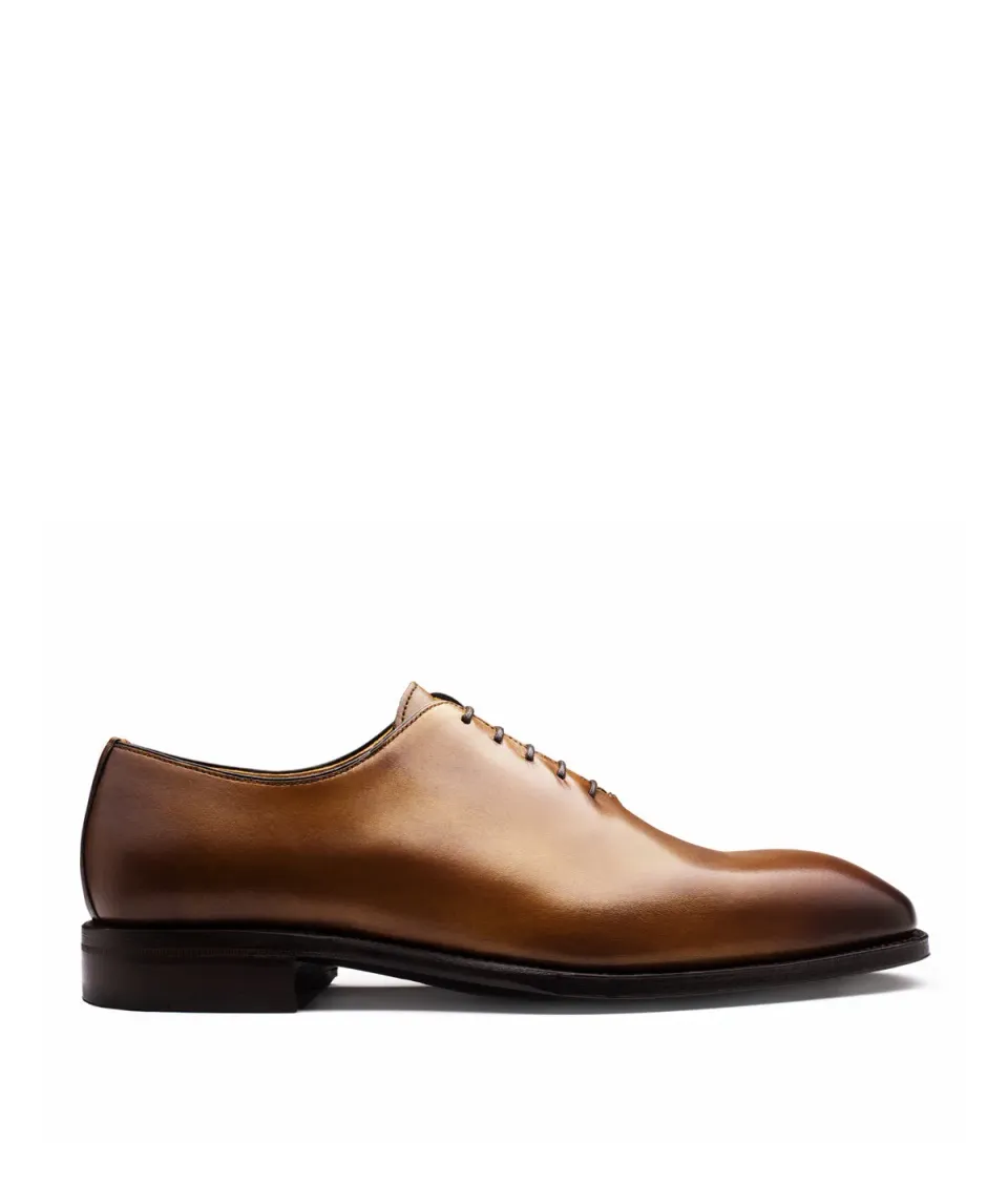 Finsbury Giulia oxford bruin patina heren Goodyear
