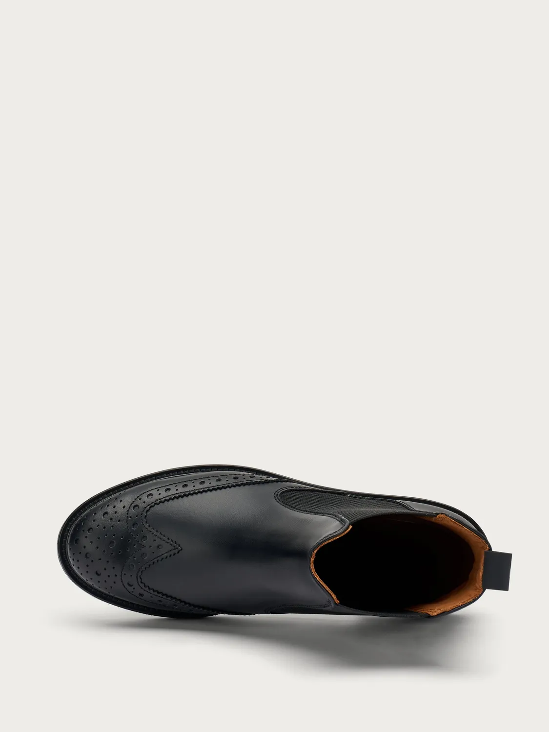 Frau Verona leren chelsea boots dames bruin